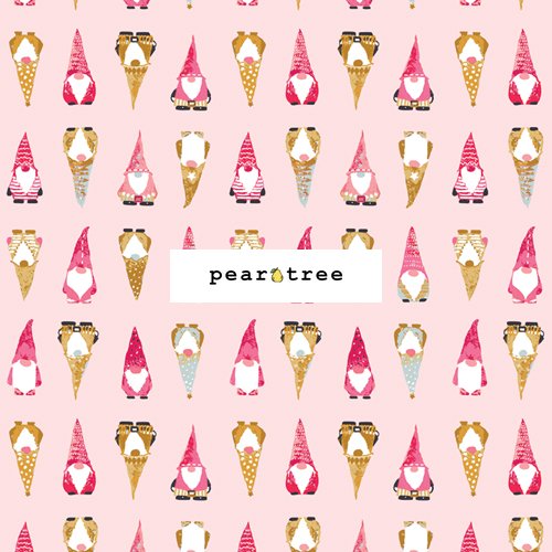 Art Gallery Fabrics Playful Gnomes Sweet