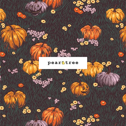 Art Gallery Fabrics Moonlight Pumpkins