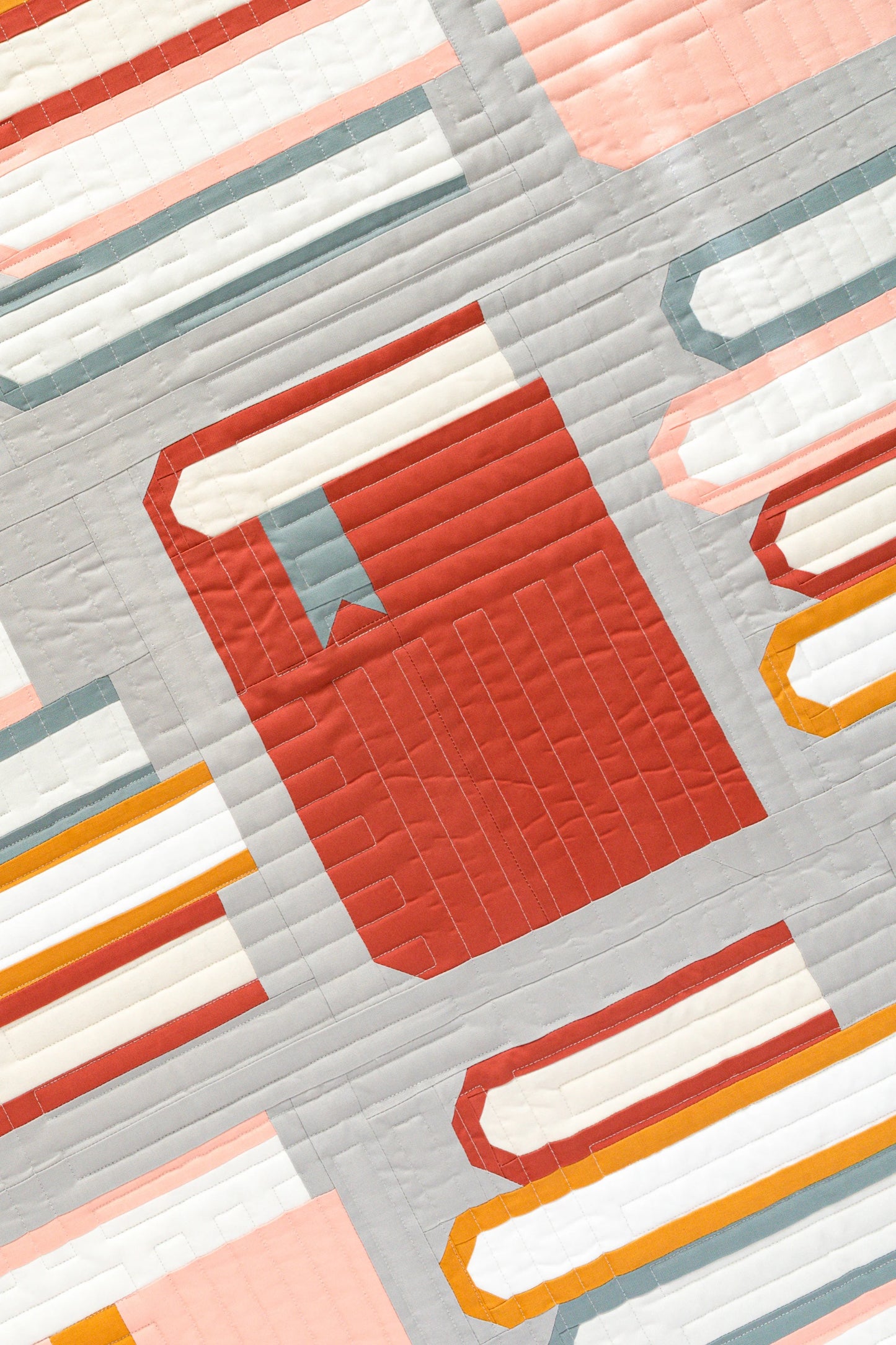 Book Nook Quilt Pattern By Pen And Paper Patterns - Printed Booklet | Quilt Patterns | Book-Nook
