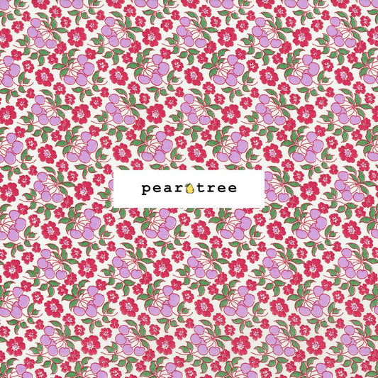 Cotton + Steel Cherries Jubilee - Sweet Pea Fabric