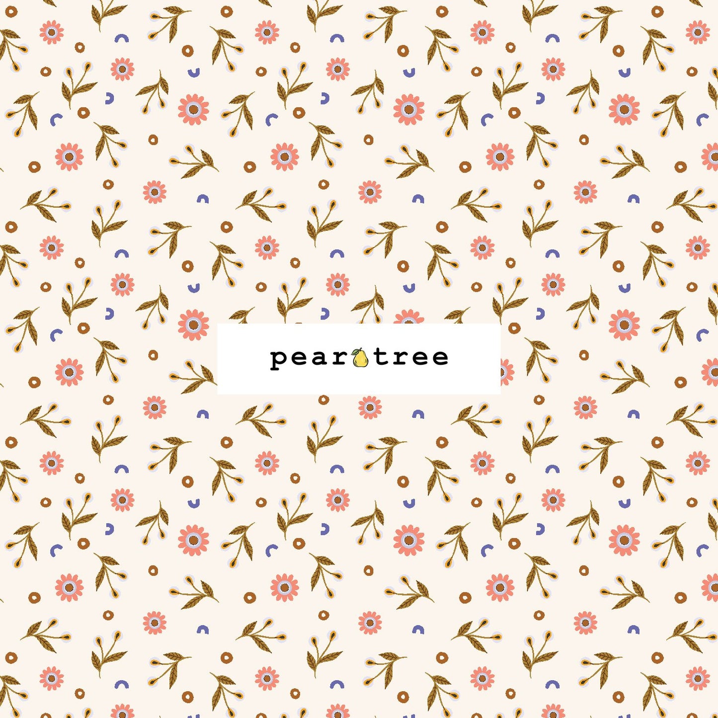 Cotton + Steel Confetti Bloom - Periwinkle Fabric