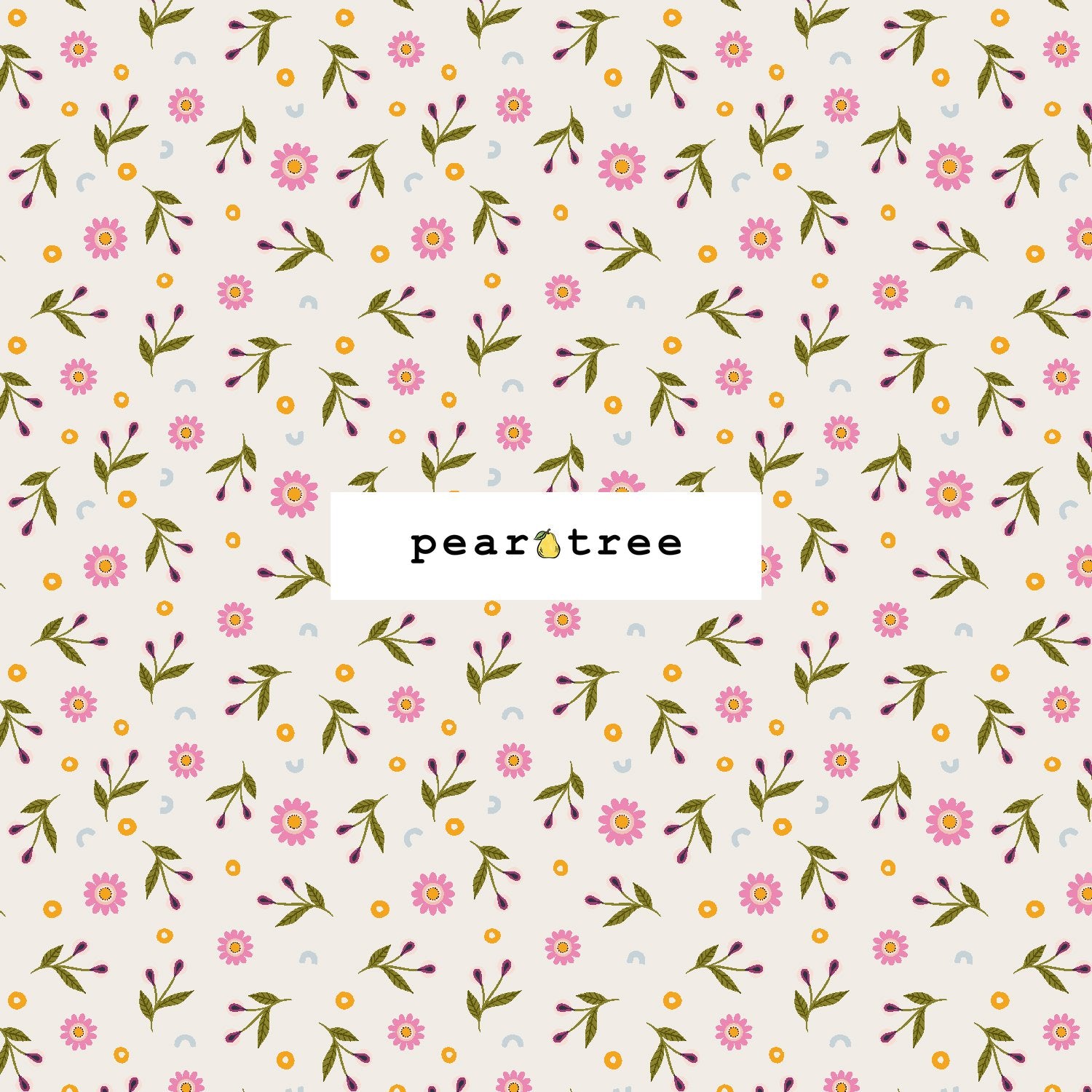 Cotton + Steel Confetti Bloom - Pink Fabric