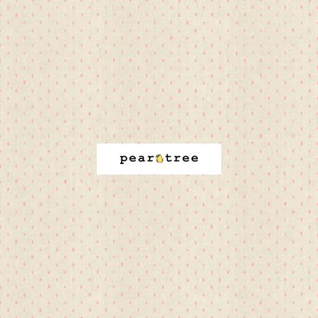 Cotton + Steel Pink Glow Unbleached Neon Fabric