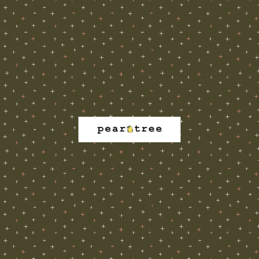Cotton + Steel Be Positive - Moss Fabric