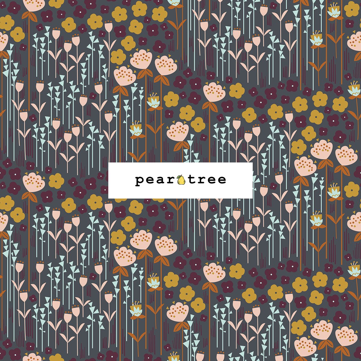 Cotton + Steel Matilda - Grey Fabric