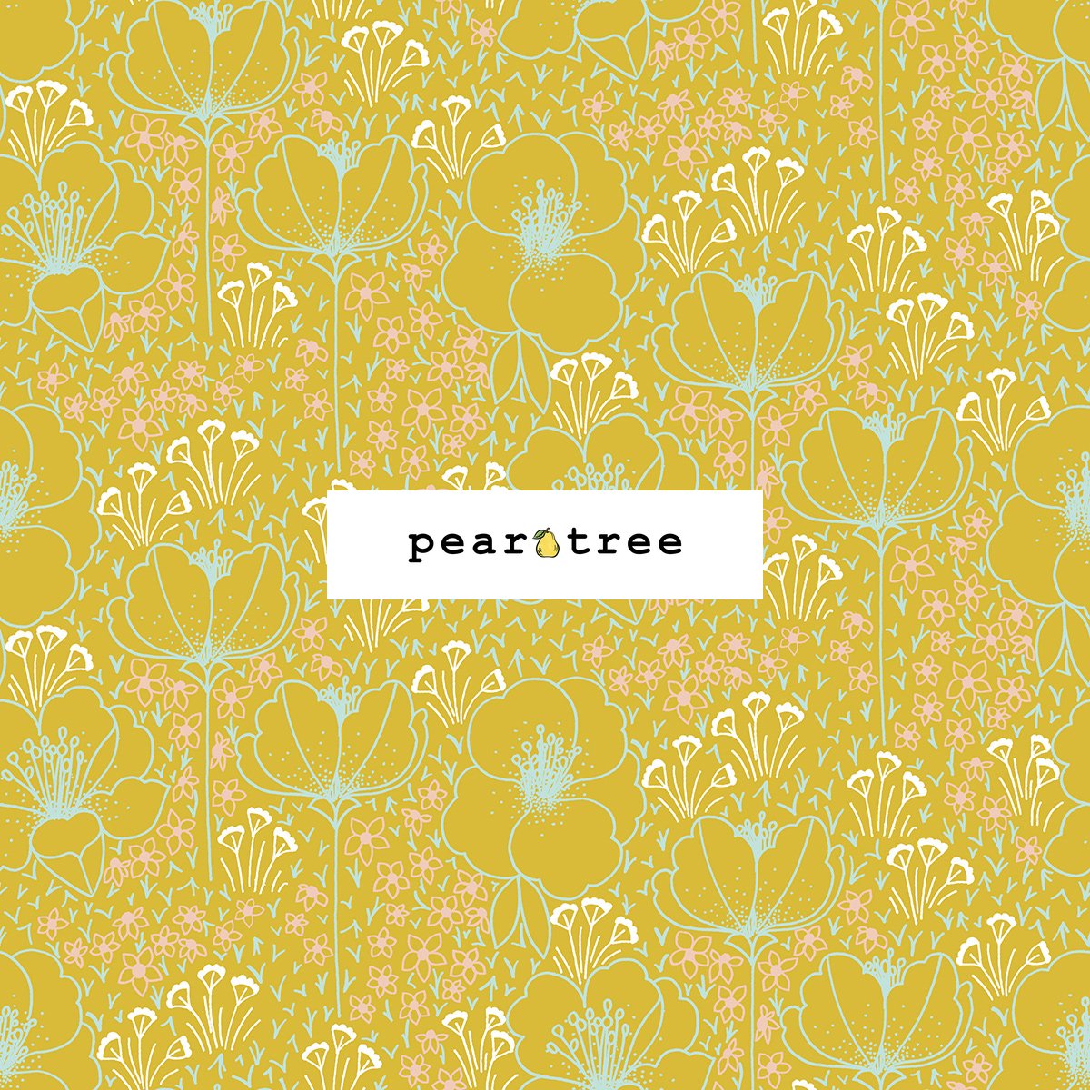 Cotton + Steel Meghan - Mustard Fabric