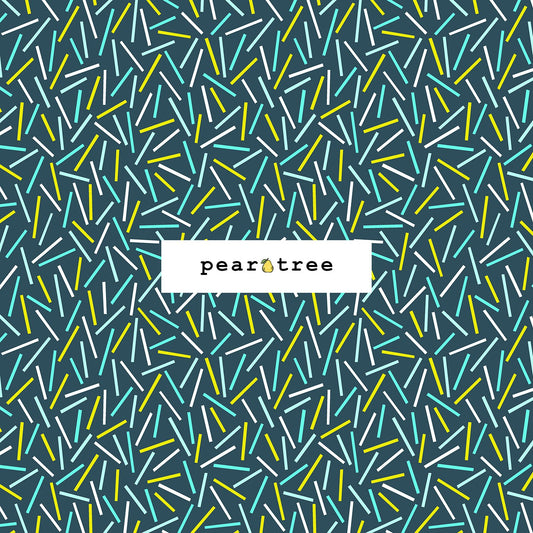 Cotton + Steel Sprinkles - River Blue Fabric