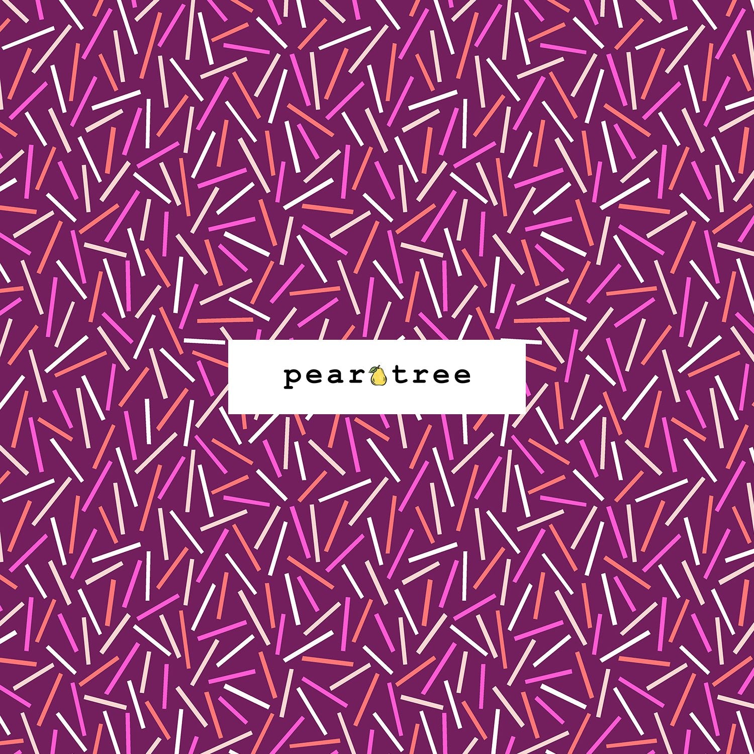Cotton + Steel Sprinkles - Twilight Magenta Fabric