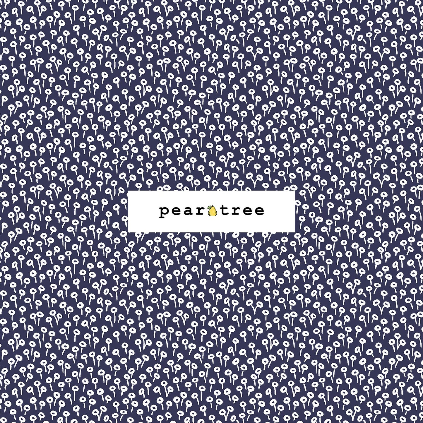 Cotton + Steel Tapestry Dot - Navy Fabric