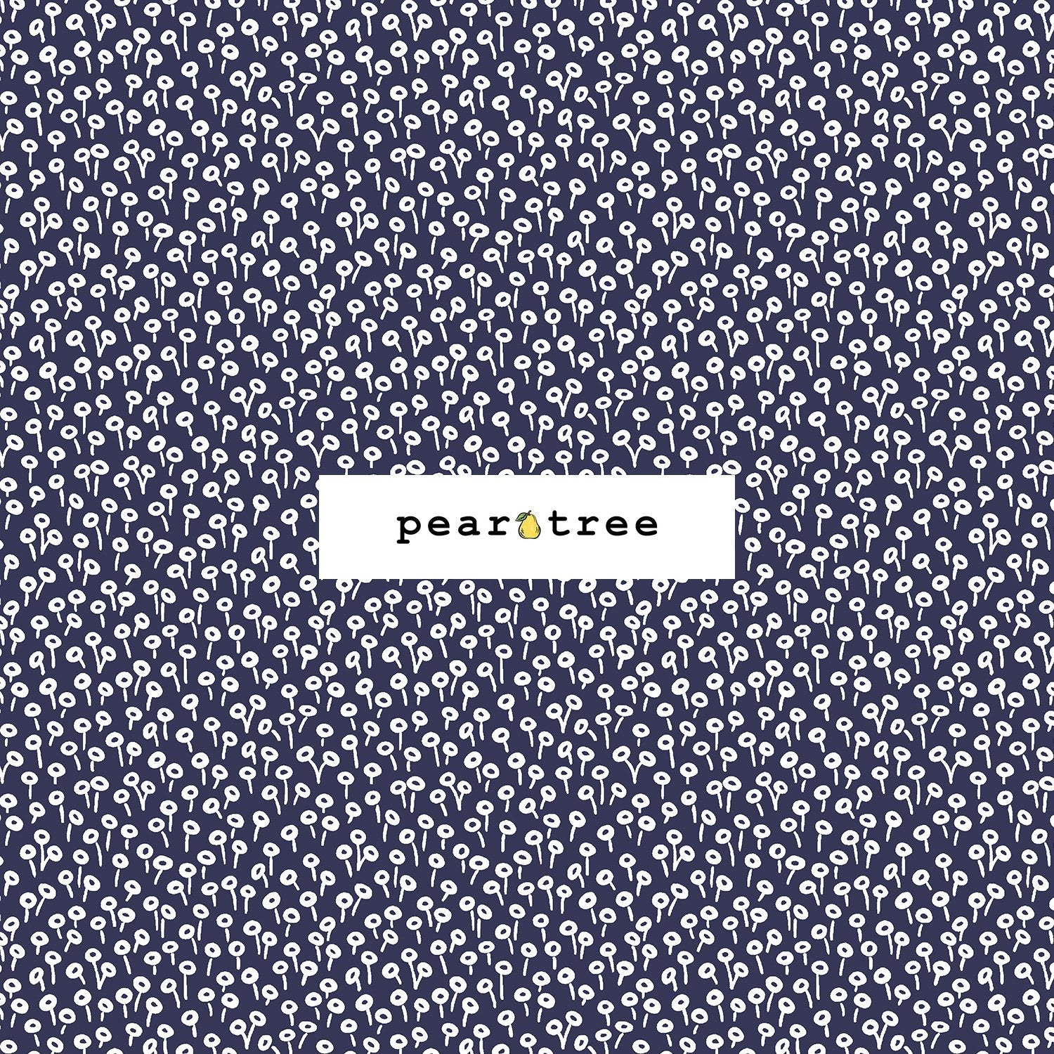 Cotton + Steel Tapestry Dot - Navy Fabric