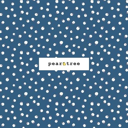 Cotton + Steel Island Blue Fabric