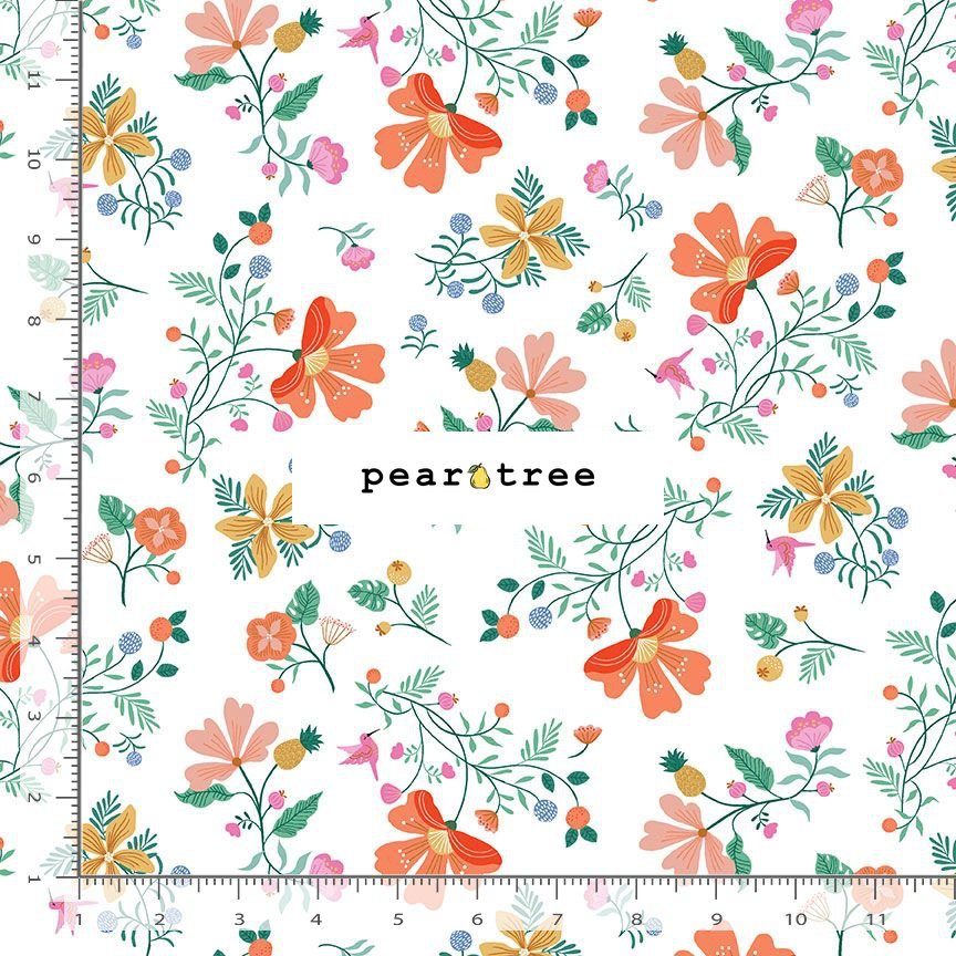 Dear Stella White Heavy Petal