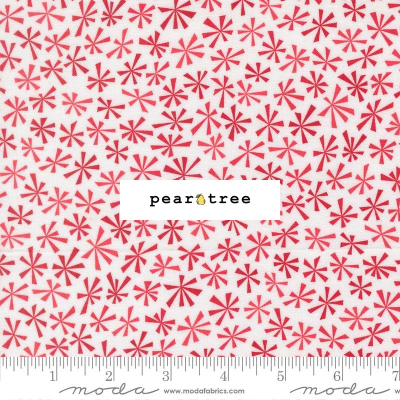 Moda Fabrics Winter White Red - Tinsel Blenders