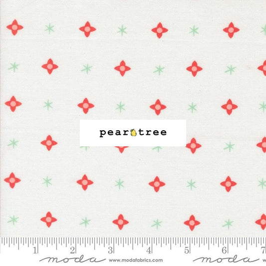 Moda Fabrics Snow - Christmas Star