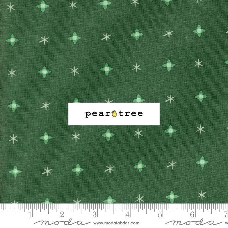 Moda Fabrics Pine - Christmas Star