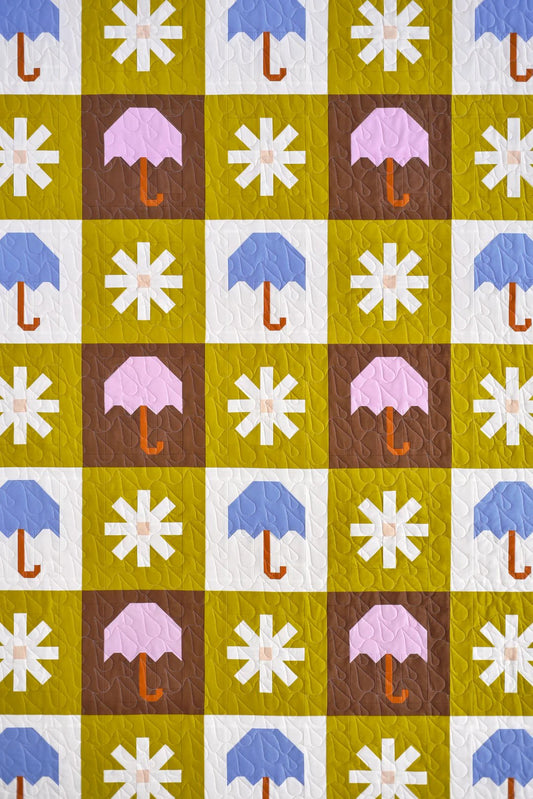 Chance Of Rain Quilt Pattern By Pen + Paper Patterns - Printed Booklet