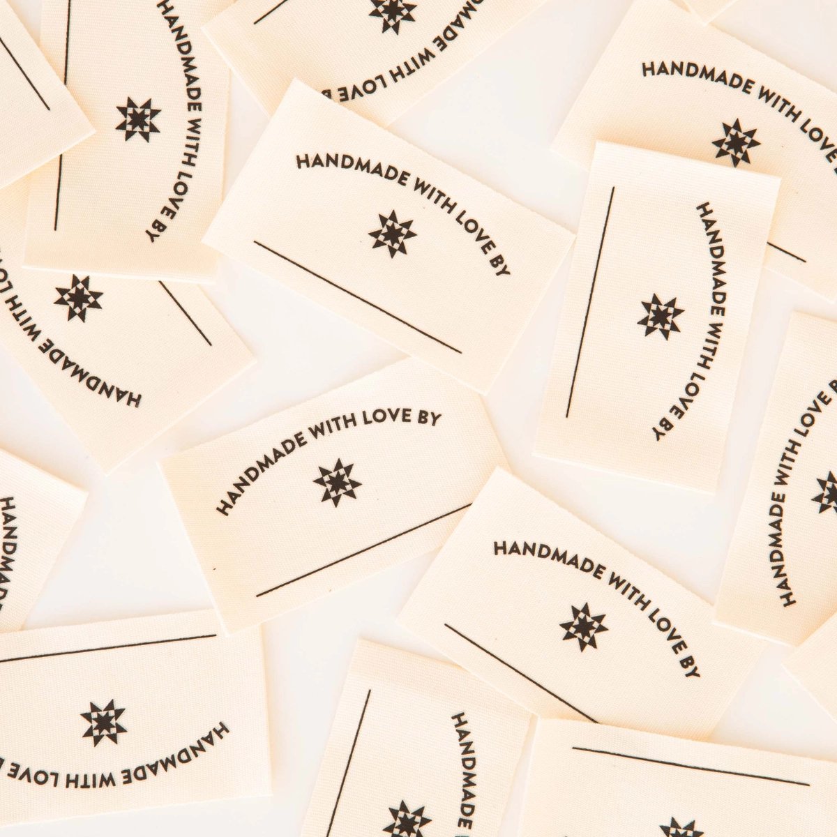 Other Handmade With Love Organic Cotton Write-in Sewing Labels By Sarah Hearts
