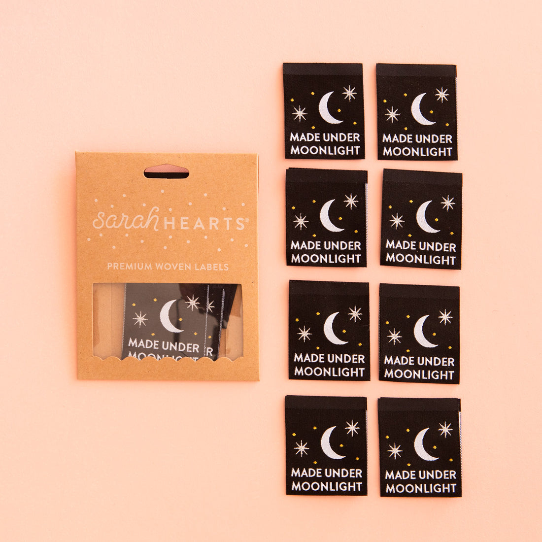 Other Made Under Moonlight Woven Labels by Sarah Hearts