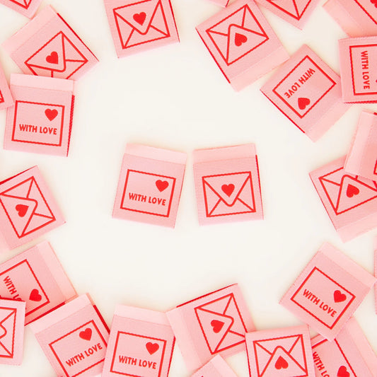 Other With Love Envelope Sewing Labels by Sarah Hearts