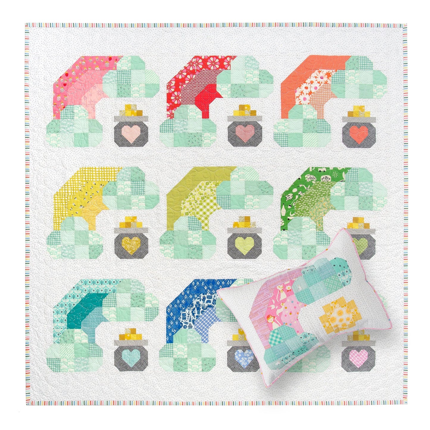 Lucky Quilt Pattern By Pen And Paper Patterns - Printed Booklet