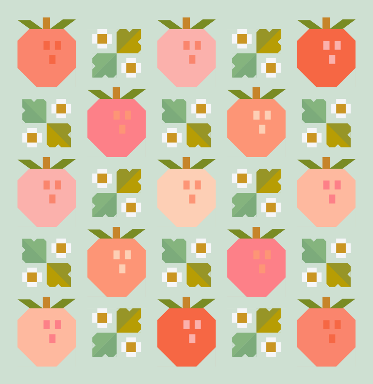 Pear Tree Market Pen + Paper Patterns Pineberry - Cover Quilt Kit Bundle - Pattern Not Included