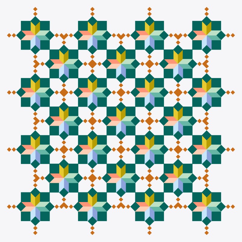 Pear Tree Market Paper Bag Quilts - Star Crossed Love - Romeo Quilt Kit Bundle - Pattern Not Included