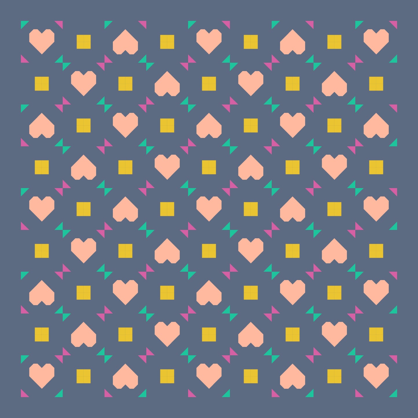 Pear Tree Market Pear Tree Designs - The Myrtle Bright - Quilt Kit Bundle - Pattern Not Included