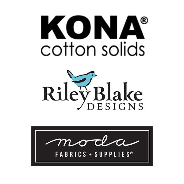 Color Card : Kona + Moda Bella + Riley Blake Confetti Solids Quilt Kit Bundle - Pattern Not Included