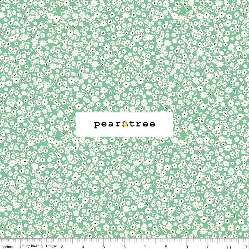 Blossoms Green | Spring Gardens | Riley Blake Designs | C14113-GREEN