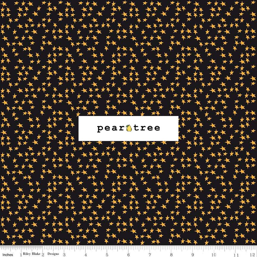 Riley Blake Designs Stars Black