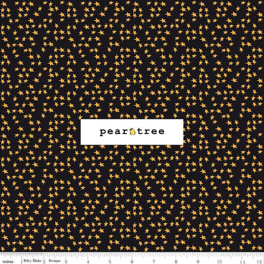 Riley Blake Designs Stars Black