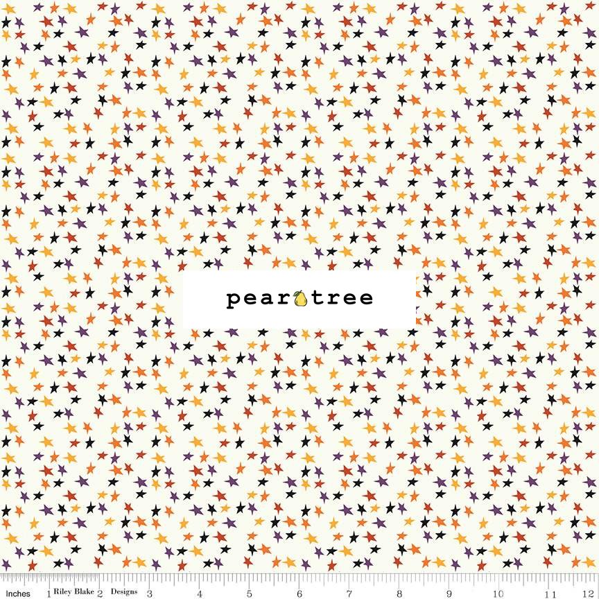 Riley Blake Designs Stars Cream