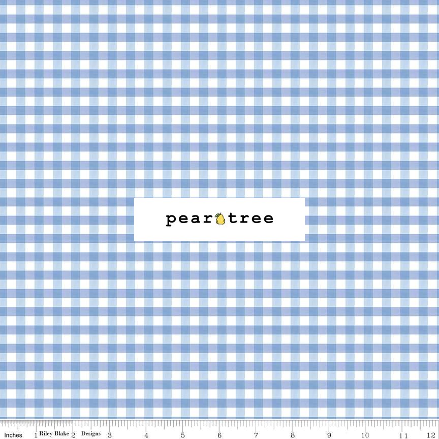 Riley Blake Designs Gingham Blue
