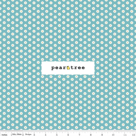 Riley Blake Designs Flowers Blue