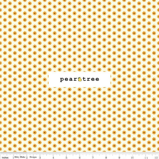 Riley Blake Designs Flowers Vanilla