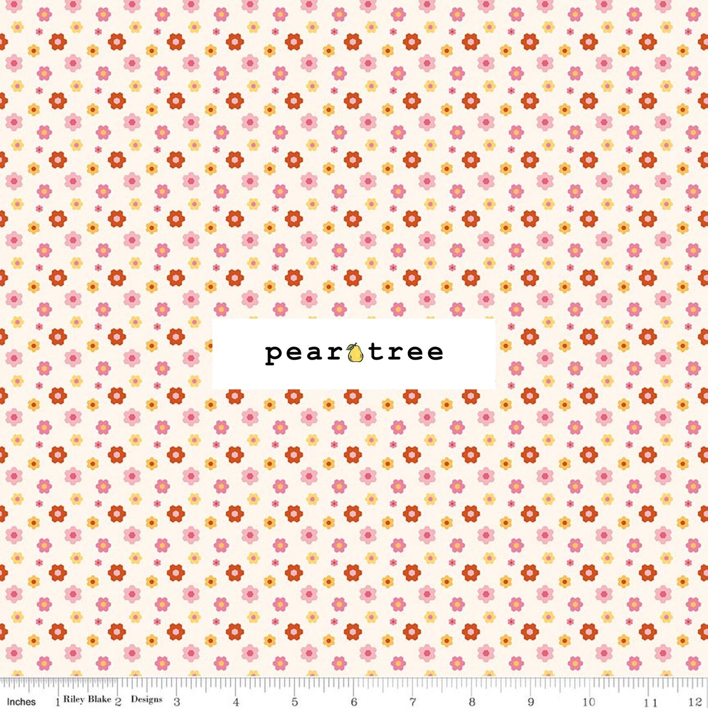 Riley Blake Designs Patchwork Floral Cream