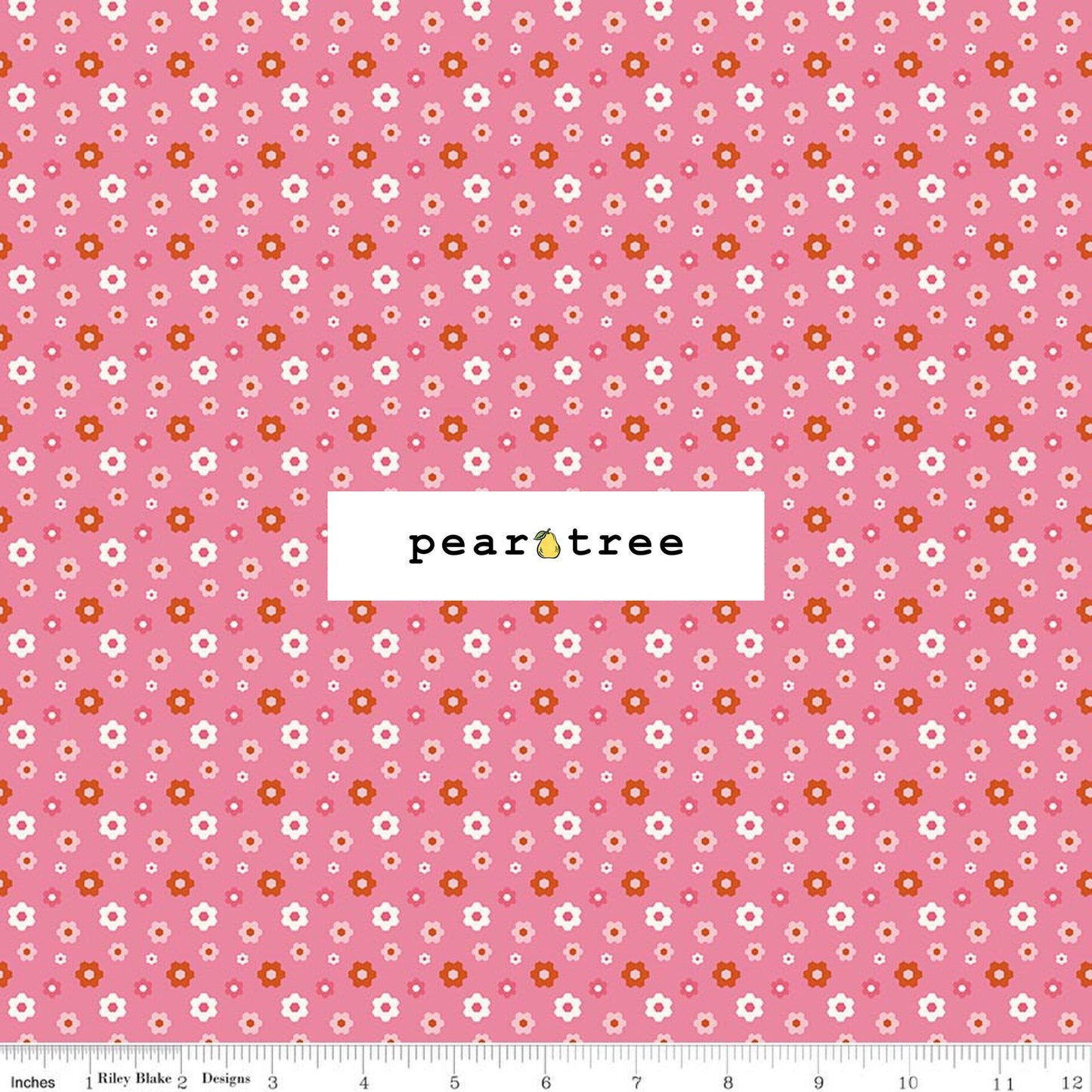 Riley Blake Designs Patchwork Floral Pink