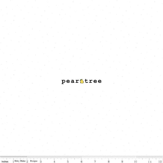 Riley Blake Designs Dapple Dot Tone On Tone White