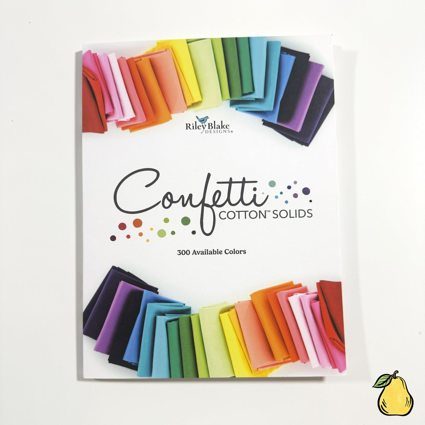 Riley Blake Designs Riley Blake Solids Color Card - 300 Color Swatch Card - NEW 8 12 x 11 size
