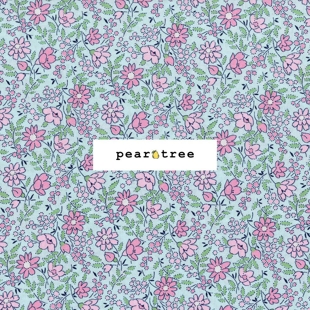 RJR Fabrics Summer Skirt - Pastel Blue Fabric