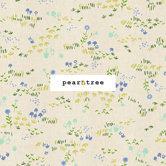 RJR Fabrics Nohara - Grass Unbleached Cotton Fabric