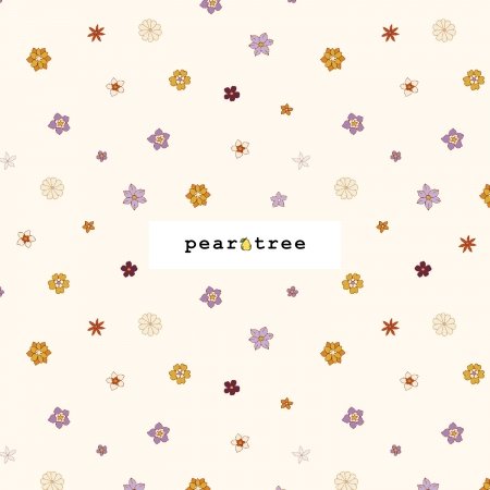 Flowers In Your Hair - Lavender Fields Fabric | Groovy Boho | RJR Fabrics | JD303-LF2