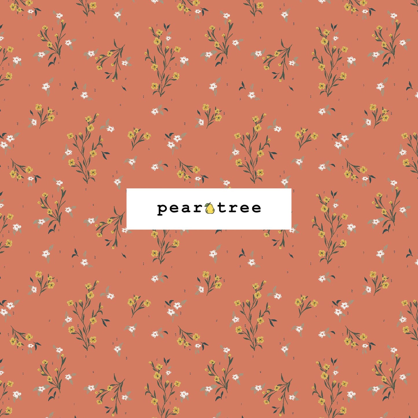 RJR Fabrics Delicate Bloom - Lustrous Copper Fabric