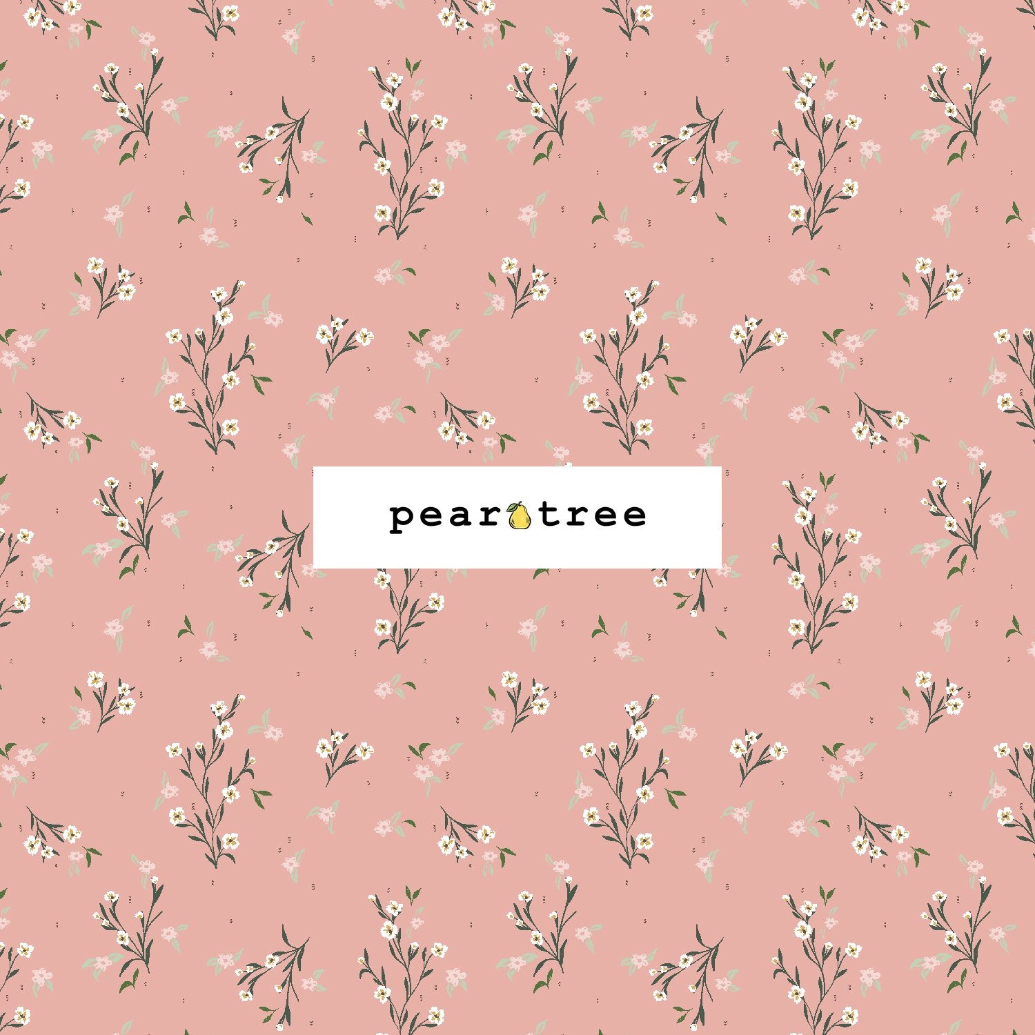 RJR Fabrics Delicate Bloom - Old Rose Fabric