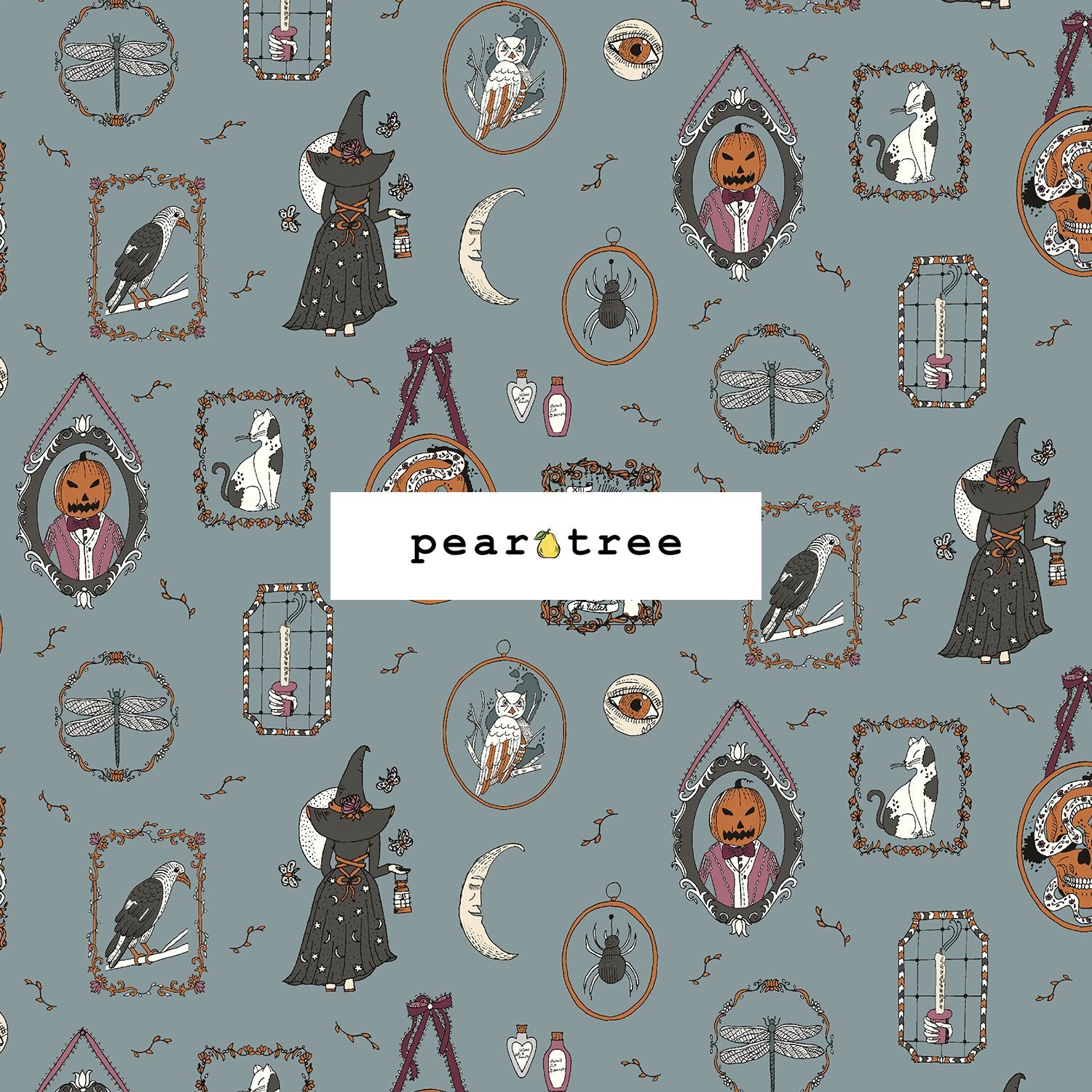 RJR Fabrics Haunting Memories - Mist Fabric