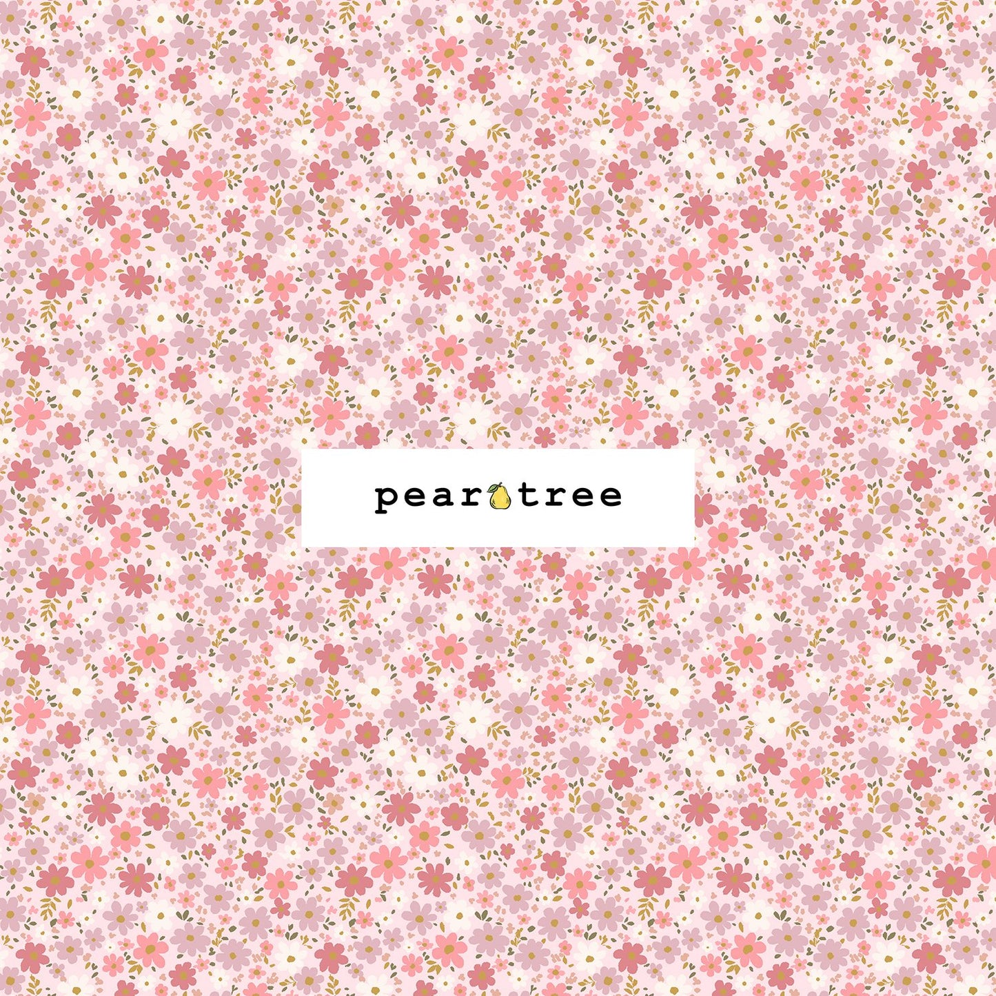 RJR Fabrics Field Of Blooms - Meek Pink Fabric
