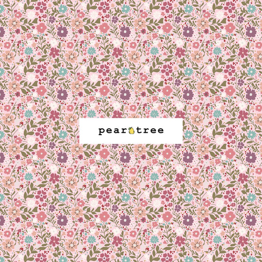 RJR Fabrics Happy Petals - Rose Fabric