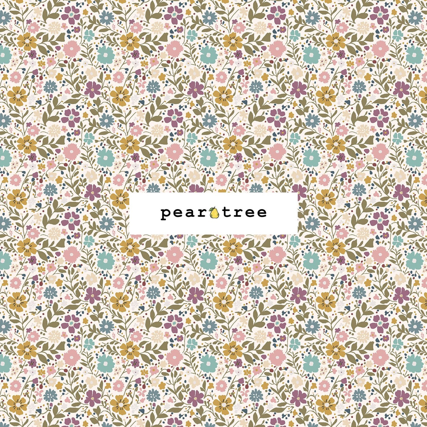 RJR Fabrics Happy Petals - Tea Blend Fabric