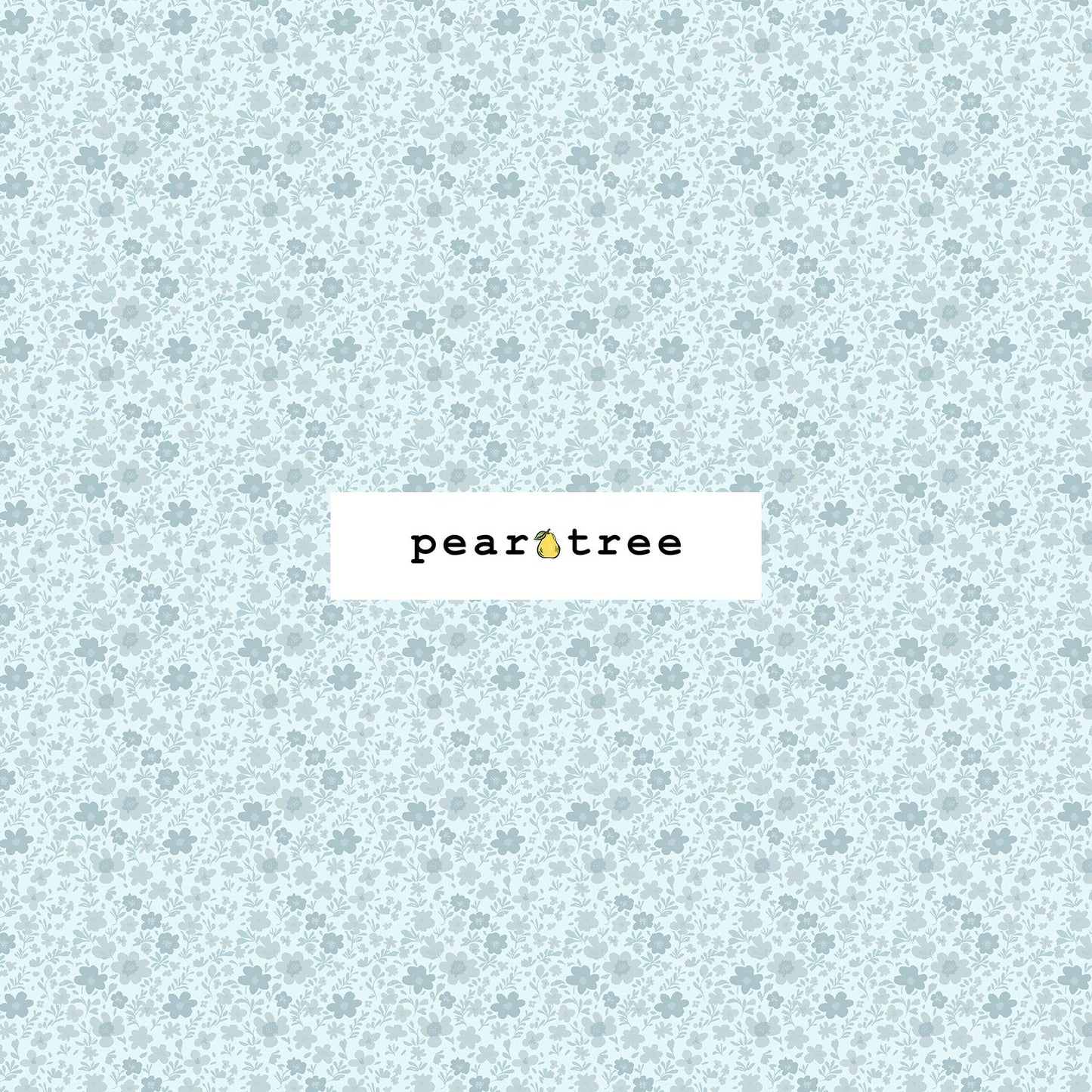 RJR Fabrics Floral Whisper - Fresh Blue Fabric