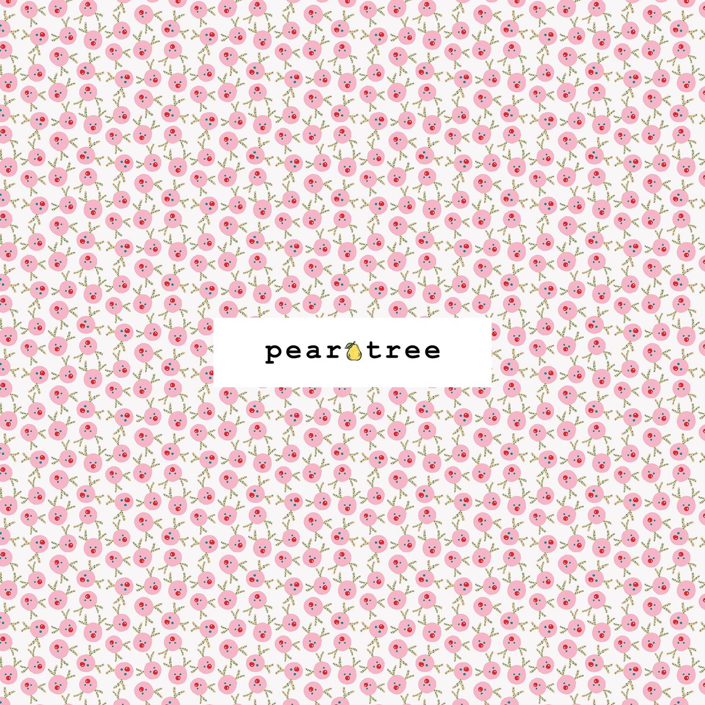 RJR Fabrics Rein In Deer - Pink Fabric